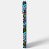 Prachtig mozaïek bloemen patroon Case-Mate iPhone case (Achterkant / Links)