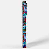 Prachtig mozaïek bloemen patroon Case-Mate iPhone case (Achterkant / Rechts)