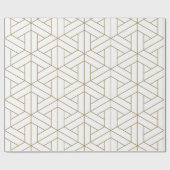 Prachtig naadloos japans shoji kumiko, cadeaupapier (Vlak)