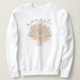 Prachtig naamwoord geschreven met Lotus Design Trui