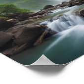 Prachtig natuurlandschap Poster (Hoek)