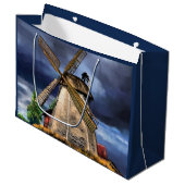 Prachtig Nederlands landschapsschilderij Groot Cadeauzakje (Voorkant Gekanteld)