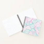 Prachtig Notitieboek met leder patroon (Binnen)