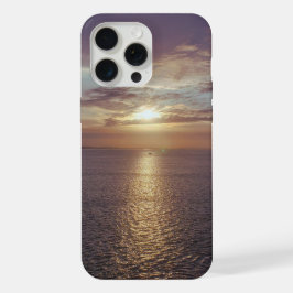 Prachtig oceaan Uitzicht bij zonsopgang | Vakantie iPhone 15 Pro Max Case