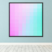 Prachtig Ombre design Canvas Afdruk (Insitu (Houten vloer))