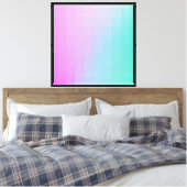 Prachtig Ombre design Canvas Afdruk (Insitu (Slaapkamer))
