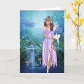 Prachtig, onbeleefd Wenskaart Kaart (Gele Bloem)