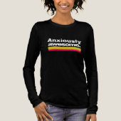 Prachtig ondanks angst Tri-Blend shirt (Voorkant)