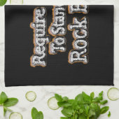 Prachtig ontwerp over moed om op te staan! T-Shir Theedoek (Gevouwen)