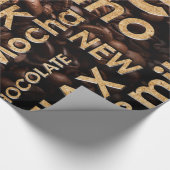 Prachtig ontwerp van Coffee Espresso Cadeaupapier (Hoek)