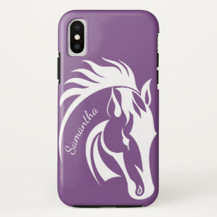 Prachtig ontwerp van whitepardontwerp iPhone X-Hoe X Hoesje