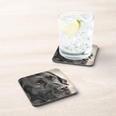 Prachtig ontwerp voor een zwarte labrador Retrieve Onderzetter (Rechterzijde)