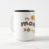 Prachtig ontwerp voor Mok. Tweekleurige Koffiemok (Voorkant links)