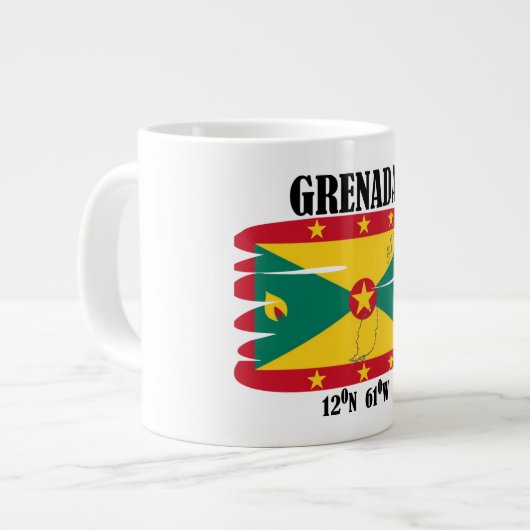Prachtig ontworpen Grenada mok (Links)