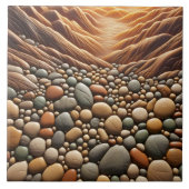 Prachtig, op rock geïnspireerd Tegel-ontwerp Tegeltje (Voorkant)