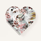 Prachtig orchidee stijlvol notitieboek (Voorkant)