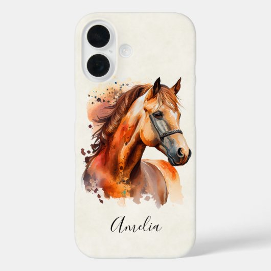 Prachtig paard portret Case-Mate iPhone case (Achterkant)