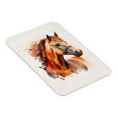 Prachtig paard portret magneet (Rechterzijde)