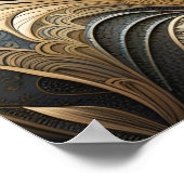 Prachtig Paardenportret Poster (Hoek)