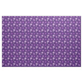 Prachtig Paars Floral Daisy Flower Pattern Stof (Yard (91,4 cm))
