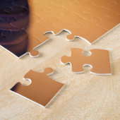 Prachtig Paars Glass Dragon-beeld Legpuzzel (Zijkant)