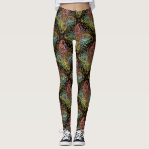 Prachtig Paisley-motief Leggings