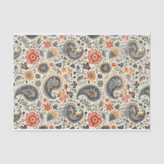 Prachtig Paisley patroon Tissuepapier