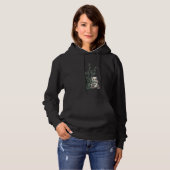 Prachtig Panda Beer met bamboe design Hoodie (Voorkant volledig)
