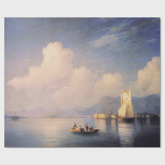 Prachtig papier voor het inpakken van lakken in he (Vlak)