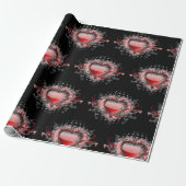 Prachtig papier voor het oppakken van hart (Uitgerold)