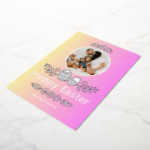 Prachtig Pasen Folie Feestdagenkaart (Gedraaid)