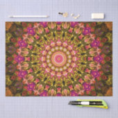 prachtig patroon van tapijt mandala tissuepapier (Craft)