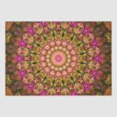 prachtig patroon van tapijt mandala tissuepapier (Voorkant)