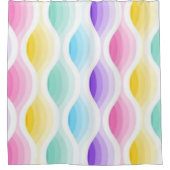 Prachtig patroon voor douchegordijn (Voorkant)