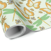 Prachtig patroonpatroon cadeaupapier (Rol Hoek)