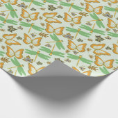 Prachtig patroonpatroon cadeaupapier (Hoek)