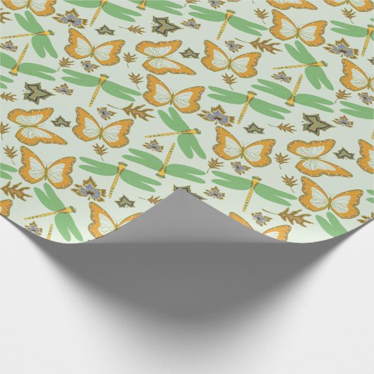 Prachtig patroonpatroon cadeaupapier (Hoek)