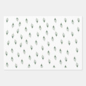 Prachtig Peacock Feather Wrapping Papier Inpakpapier Vel (Voorkant 3)