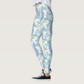 Prachtig Peacock naadloos patroon Leggings (Links)