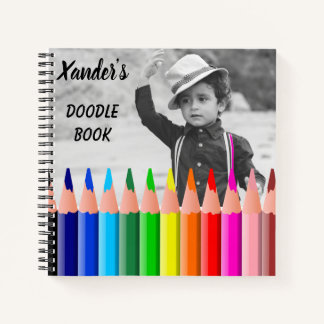 Prachtig persoonlijk spiralenschrift voor kinderen notitieboek