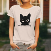 Prachtig Persoonlijkheid Kat T-Shirt – Kat Liefheb