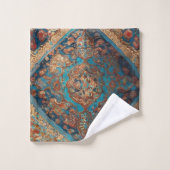 Prachtig Perzisch oud patroontrendy Collectie Bad Handdoek (Wasdoekje)