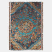 Prachtig Perzisch oud patroontrendy Collectie Deken (Voorkant Verticaal)