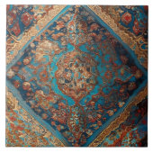 Prachtig Perzisch oud patroontrendy Collectie Tegeltje (Voorkant)