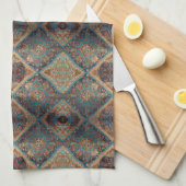 Prachtig Perzisch oud patroontrendy Collectie Theedoek (Quarter Fold)