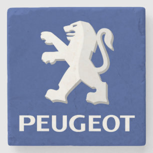 Prachtig Peugeot Logo Stone Onderzetter