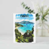 Prachtig Phuket Thailand Beach Paradise Briefkaart (Staand voorkant)
