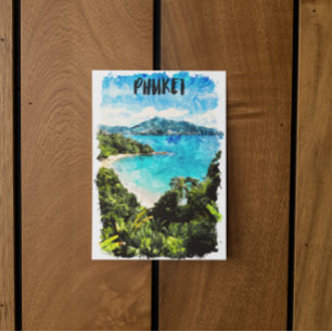 Prachtig Phuket Thailand Beach Paradise Briefkaart