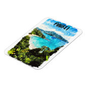 Prachtig Phuket Thailand Beach Paradise Magneet (Linkerzijde)