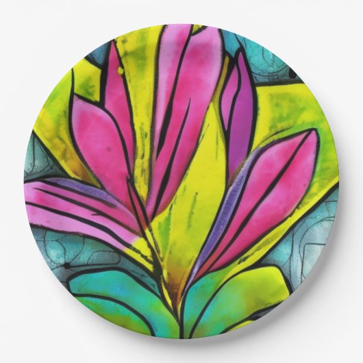 Prachtig Plant Papieren Bordje (Voorkant)